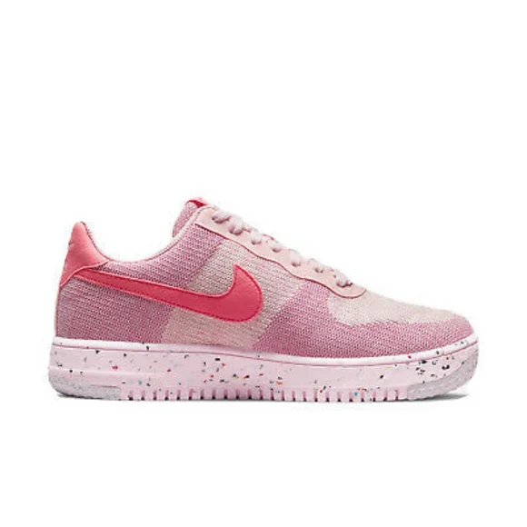 Nike Shoes Nike Air Force Af1 Crater Flyknit Pink Glaze Salt